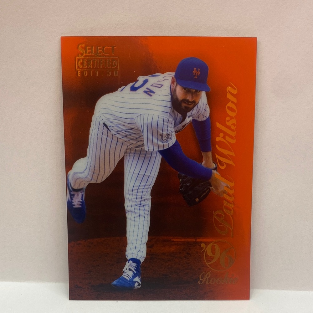1996 Select Certified Red Paul Wilson Mets #111 (066)